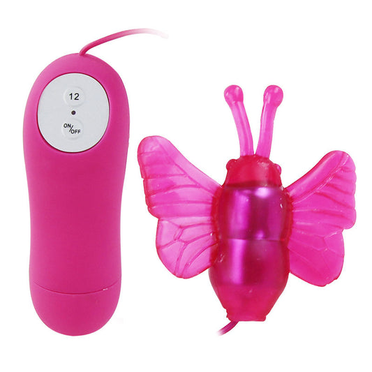 BAILE - SÖT HEMLIG FJÄRILSSTIMULATOR VIBRATOR 12V