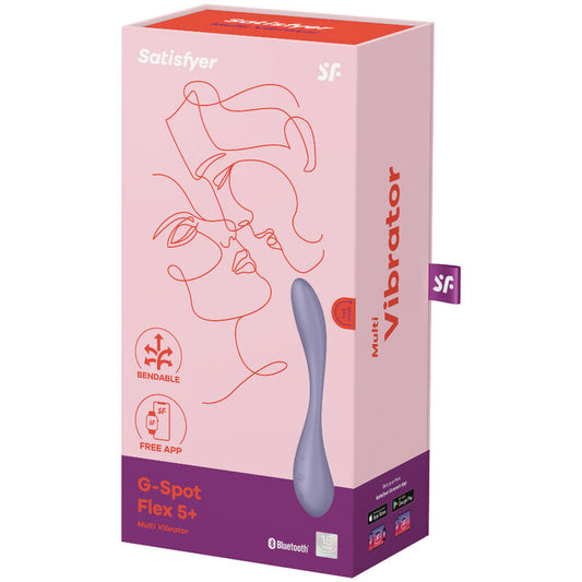SATISFYER - G-SPOT FLEX 5 MULTIVIBRATOR BLÅ