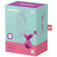 SATISFYER - VIVA LA VULVA 3 LAY-ON VIBRATOR VIOLETT