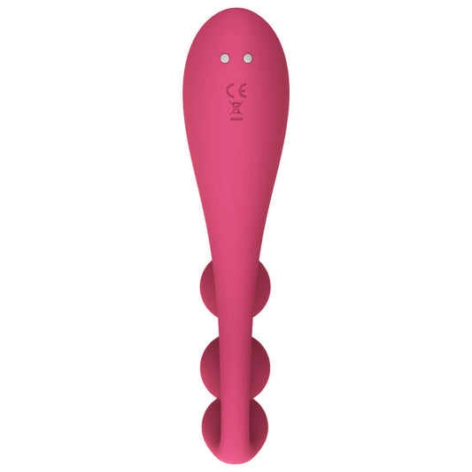 SATISFYER - TRI BALL 1 MULTIVIBROR RÖD