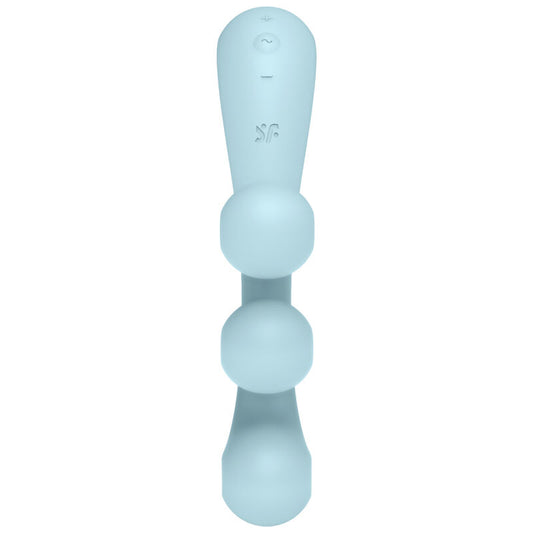 SATISFYER - TRI BALL 2 MULTIVIBRATOR BLÅ