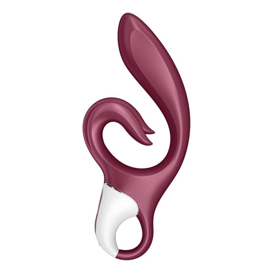 SATISFYER - LOVE ME KANINVIBRATION BLÅ