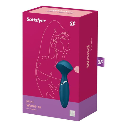 SATISFYER - MINI WOND-ER BLÅ