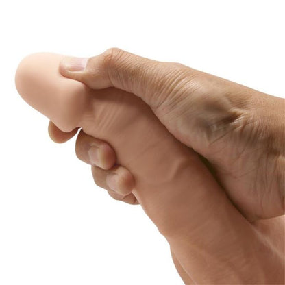 BAILE - BEAUTIFUL ENCOUNTER BAHAMUT FLEXIBEL REALISTISK DILDO 21,8 CM NATURLIG