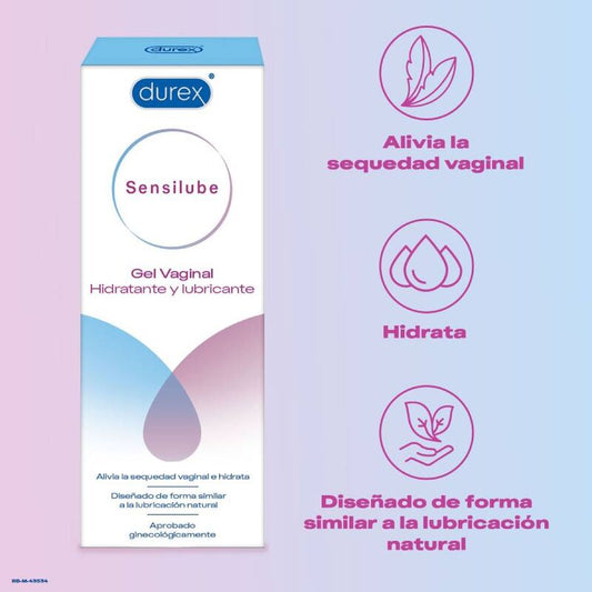 DUREX - SENSILUBE GEL ÅTERFUKTANDE GLIDKREM 40 ML