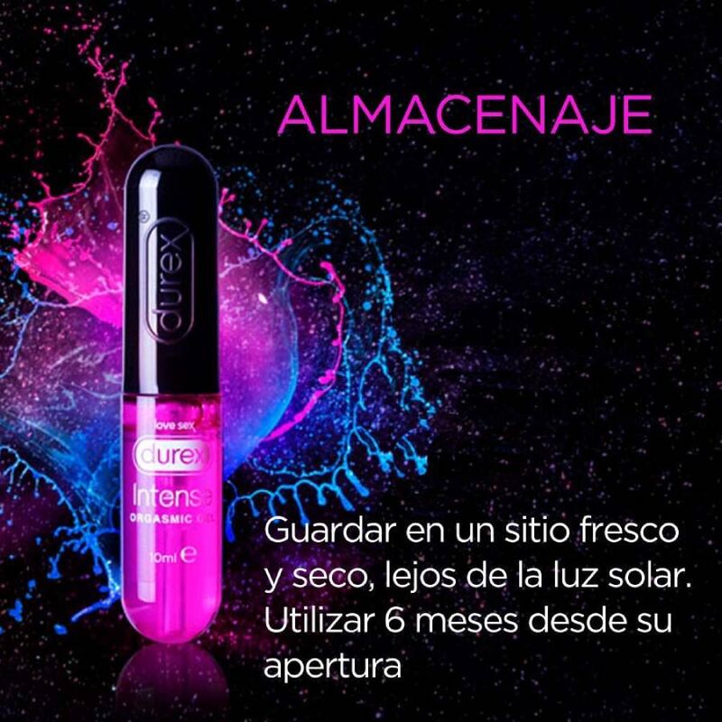 DUREX - LUBRICANT ORGASMIC GEL 10 ML - Kink&Play