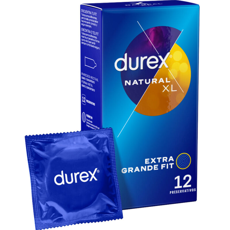 DUREX - NATURAL XL 12 UNITS - Kink&Play