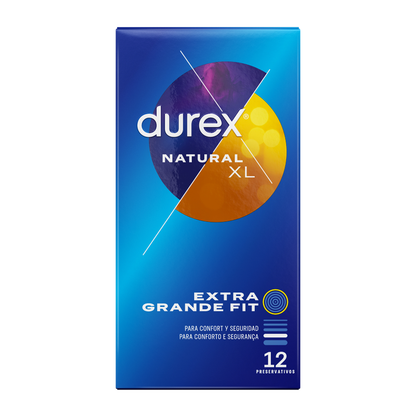 DUREX - NATURAL XL 12 UNITS - Kink&Play