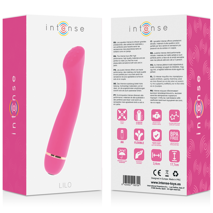 INTENSE - LILO 20 SPEEDS SILICONE PINK - Kink&Play