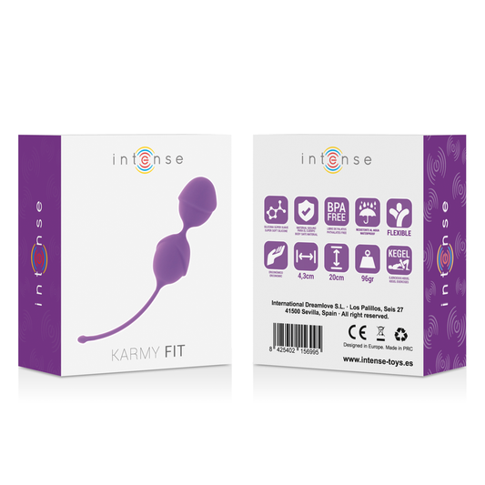 INTENSIV - KARMY FIT KEGEL SILIKON LILA