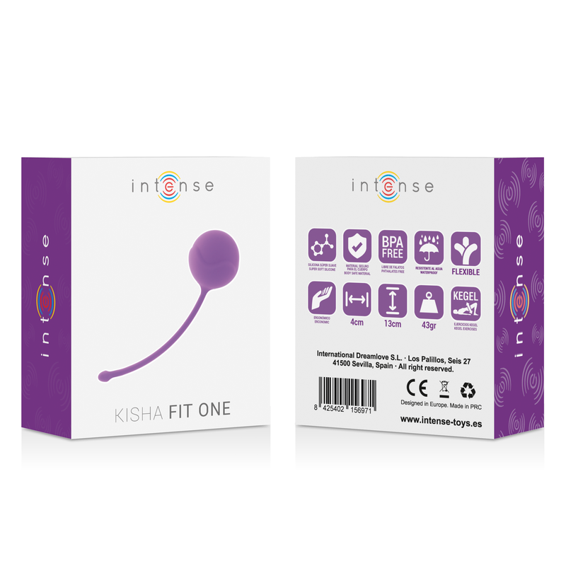 INTENSE - KISHA FIT ONE SILICONE KEGEL LILAC - Kink&Play