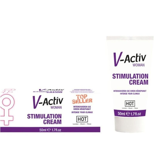 HOT - V-ACTIV STIMULERINGSKRÄM KVINNA 50ML