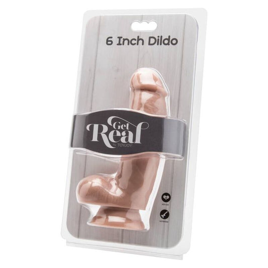 GET REAL - DILDO 12 CM MED PUNG NUDE