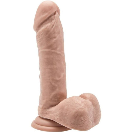 GET REAL - DILDO 18 CM MED PUNG I NUDE