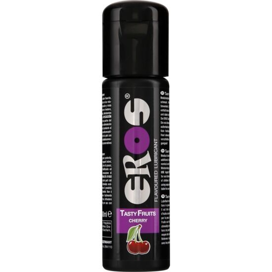 EROS - TASTY FRUITS FLAVOURED LUBRICANT CHERRY 100 ML - Kink&Play