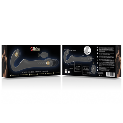 IBIZA – FJÄRRSTYRD AXELBANDSLÖS VIBRATOR UP & DOWN