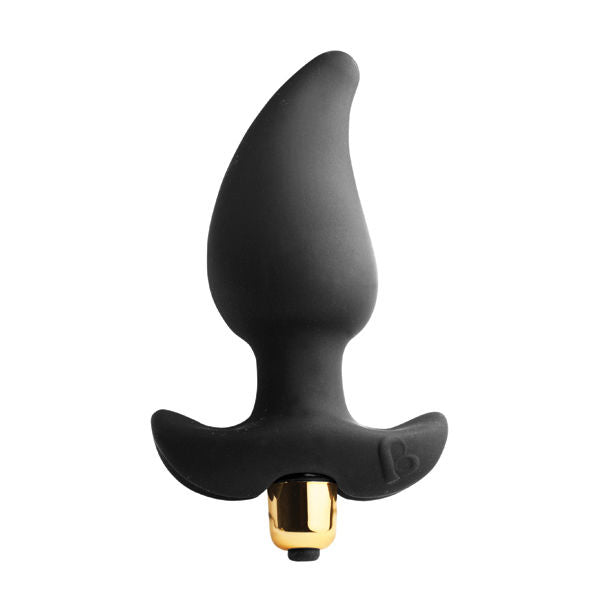 ROCKS-OFF - BUTT QUIVER P-POINT STIMULATOR 7 SPEEDS BLACK - Kink&Play