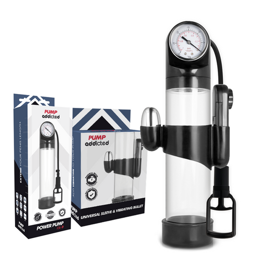 PUMPBEROENDE - RX9 TRANSPARENT VIBRATOR