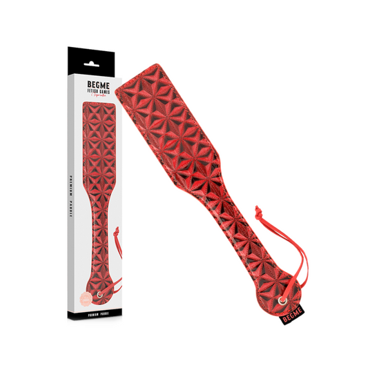 BEGME - VEGANSK LÄDERSPAD I RED EDITION