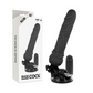 BASECOCK - REALISTISK VIBRATOR FJÄRRKONTROLL NUDE 19,5 CM -O- 4 CM