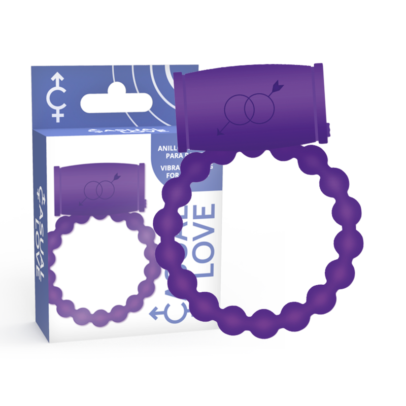 CASUAL LOVE - 25 PARVIBRATORRINGAR VIOLETTA