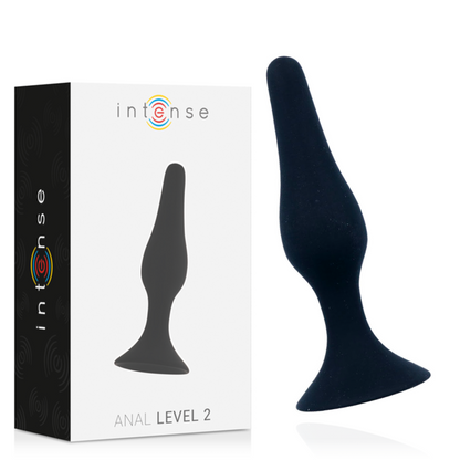 INTENSE - ANAL LEVEL 2 11.5CM BLACK - Kink&Play