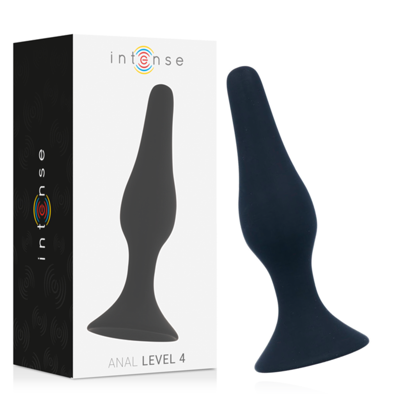 INTENSE - ANAL LEVEL 4 15.5CM BLACK - Kink&Play