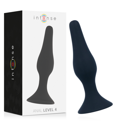 INTENSE - ANAL LEVEL 4 15.5CM BLACK - Kink&Play
