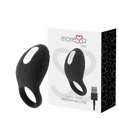 MORESSA ZAC PREMIUM UPPLADDNINGSBAR VIBRERANDE RING