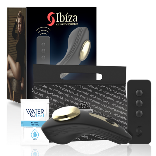 IBIZA - SILIKONTROSVIBRATOR MED FJÄRRKONTROLL