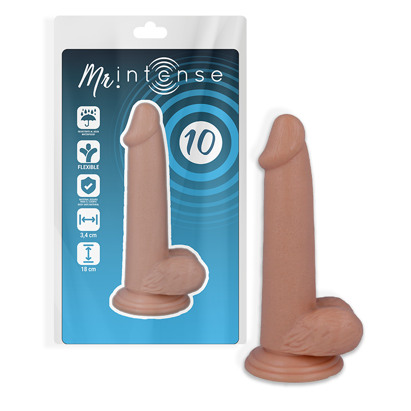 MR INTENSE - 10 REALISTIC COCK 18 CM -O- 3.4 CM - Kink&Play