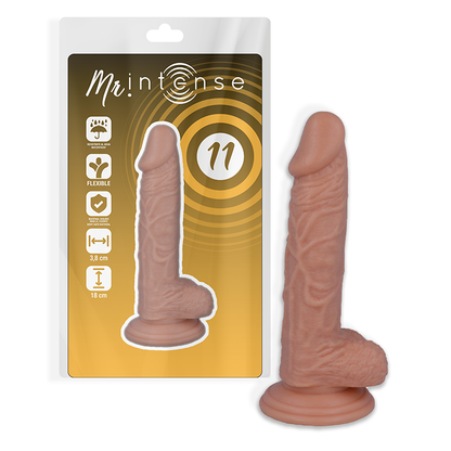 MR INTENSE - 11 REALISTIC COCK 18 CM -O- 3.8 CM - Kink&Play