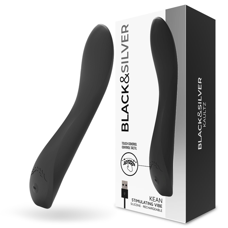 SVART&SILVER - KEAN VIBRATOR PEKONTROLL