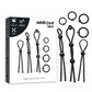 Addicted Toys - Flexibelt silikon penisringset, 7 delar