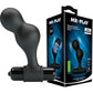 MR PLAY - SVART SILIKONVIBRATOR ANALPLUGG