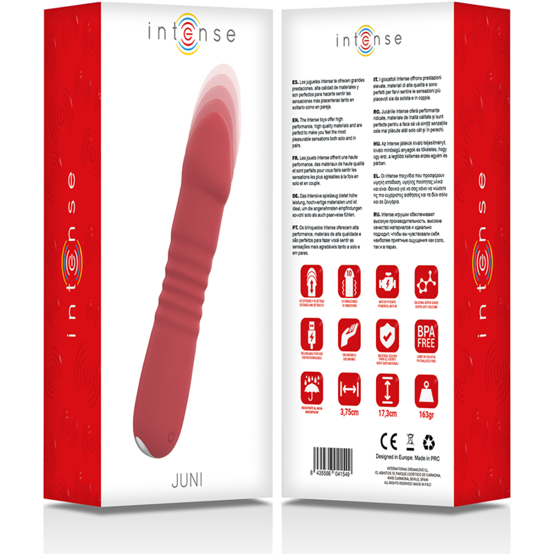 INTENS - JUNI UPP & NER 10 RÖDA VIBRATIONER