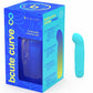 B SWISH - BCUTE CURVE INFINITE CLASSIC LIMITED EDITION BLÅ SILIKON UPPLADDNINGSBAR VIBRATOR