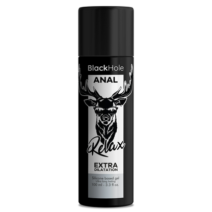BLACK HOLE - ANALDILATOR MED GEL, SILIKONBAS, 100 ML