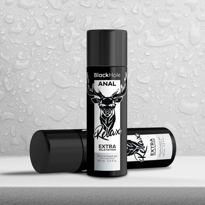 BLACK HOLE - ANALDILATOR MED GEL, SILIKONBAS, 100 ML