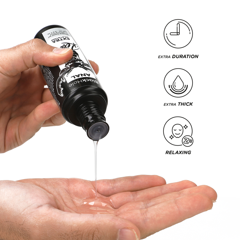 BLACK HOLE - ANALDILATOR MED GEL, SILIKONBAS, 100 ML
