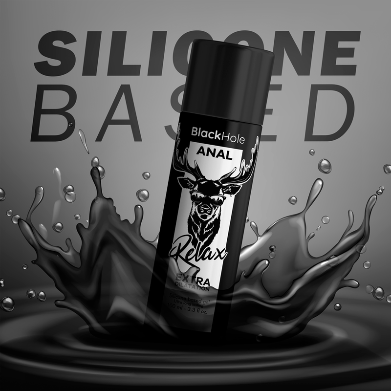 BLACK HOLE - ANALDILATOR MED GEL, SILIKONBAS, 100 ML
