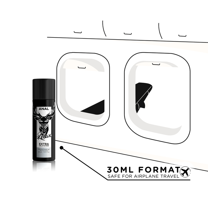 BLACK HOLE - ANAL DILATION MED GEL, SILIKONBAS, 30 ML