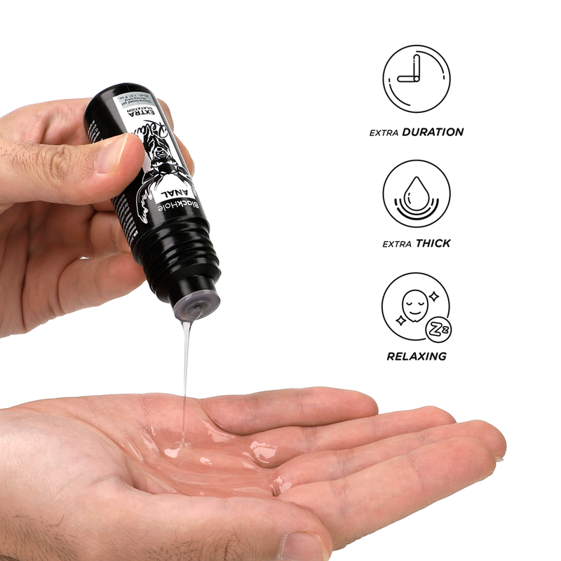 BLACK HOLE - ANAL DILATION MED GEL, SILIKONBAS, 30 ML