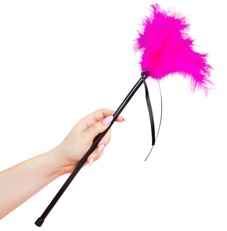 SECRETPLAY - PINK FEATHERS 40 CM - Kink&Play