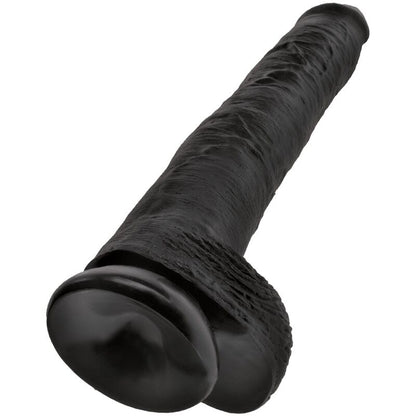 KING COCK – REALISTISK PENIS MED PUNG 30,5 CM SVART