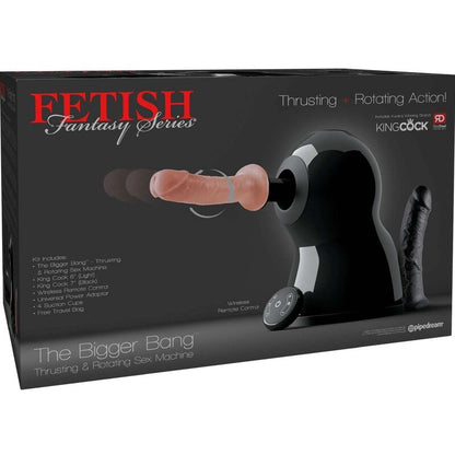 FETISH FANTASY SERIES - SEXMASKIN STÖRRE BANG ROTATION OCH KNUFF