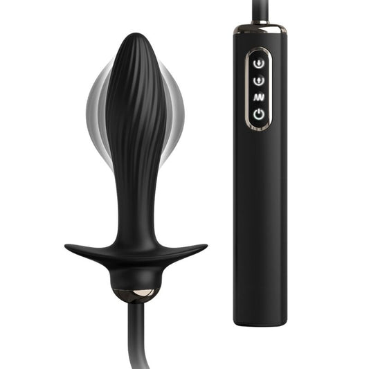 ANAL FANTASY ELITE COLLECTION - UPPBLÅSBAR PLUGG &amp; AUTOMATISK VIBRATOR