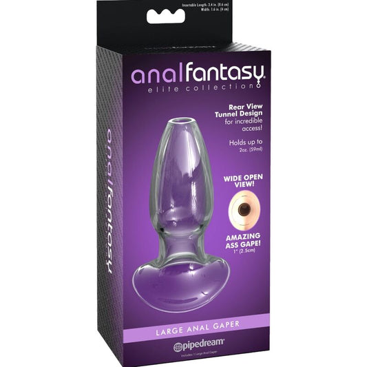 ANAL FANTASY ELITE COLLECTION - ANALGAPER KRISTALLDILATOR STORLEK M