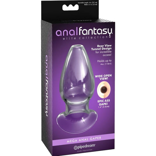ANAL FANTASY ELITE COLLECTION - ANALGAPER KRISTALLDILATOR STORLEK L