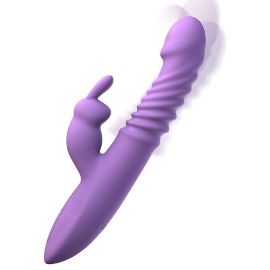 FANTASY FOR HER - KANIN KLITORISSTIMULATOR MED VÄRMEOSCILLATION OCH VIBRATIONSFUNKTION LILA